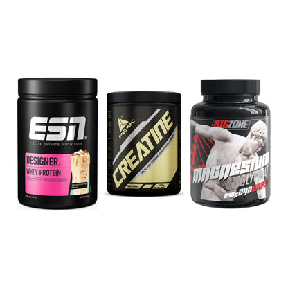 Einsteiger-Set: ESN Designer + Peak Creatin + Big Zone Magnesi – alle enthaltenen Artikel