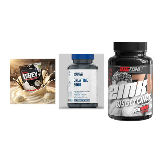 Einsteiger-Set: Sinob Honest + Applied Nutritio + Big Zone Zink – alle enthaltenen Artikel