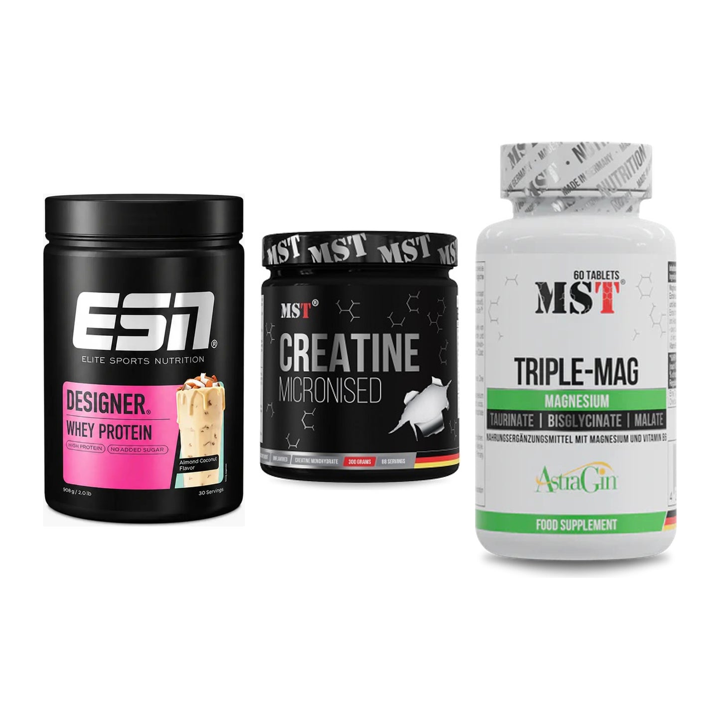 Einsteiger-Set: ESN Designer + MST Creatin + MST Tripple Mag – alle enthaltenen Artikel
