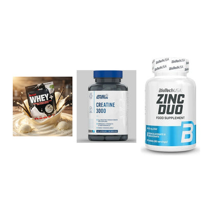 Einsteiger-Set: Sinob Honest + Applied Nutritio + BioTech Zinc Duo – alle enthaltenen Artikel