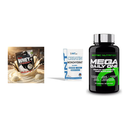 Einsteiger-Set: Sinob Honest + NNT Creatin + Scitec Mega – alle enthaltenen Artikel