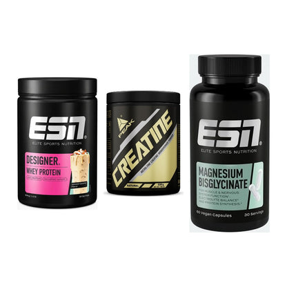 Einsteiger-Set: ESN Designer + Peak Creatin + ESN Magnesium – alle enthaltenen Artikel