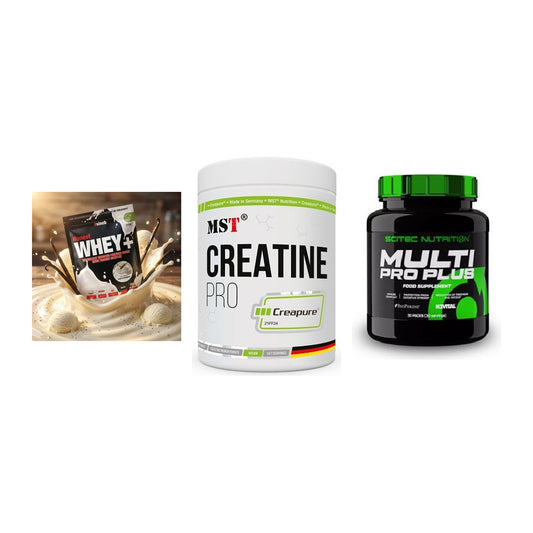 Einsteiger-Set: Sinob Honest + MST Creatin Pro + Scitec Multi Pro – alle enthaltenen Artikel
