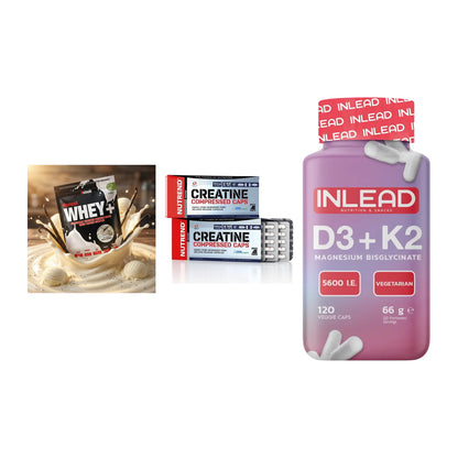 Einsteiger-Set: Sinob Honest + Nutrend Creatine + INLEAD Vitamin – alle enthaltenen Artikel