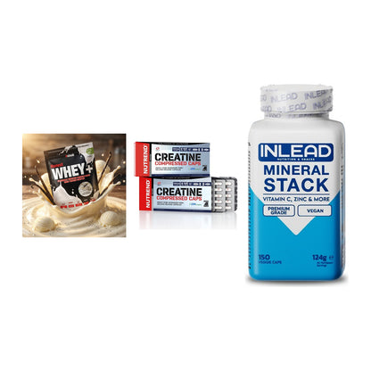 Einsteiger-Set: Sinob Honest + Nutrend Creatine + INLEAD Mineral – alle enthaltenen Artikel