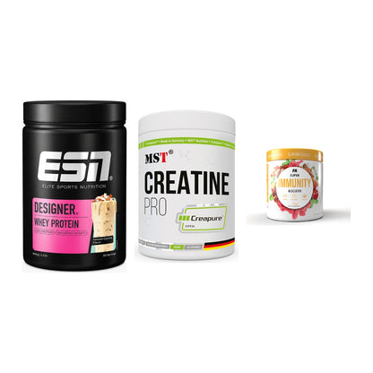 Einsteiger-Set: ESN Designer + MST Creatin Pro + FA Nutrition – alle enthaltenen Artikel
