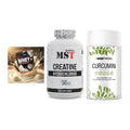 Einsteiger-Set: Sinob Honest + MST Creatine HCL + Sinob Curcumin – alle enthaltenen Artikel
