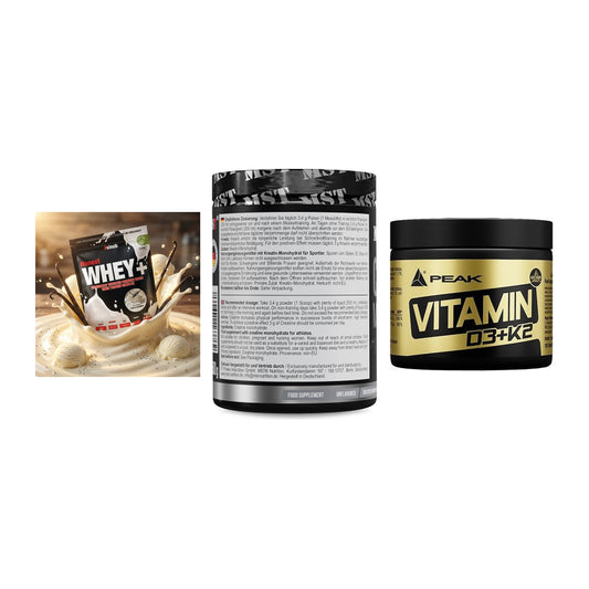 Einsteiger-Set: Sinob Honest + MST Creatin + Peak Vitamin – alle enthaltenen Artikel