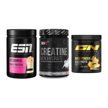 Einsteiger-Set: ESN Designer + MST Creatin + GN Base Powder – alle enthaltenen Artikel