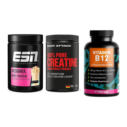 Einsteiger-Set: ESN Designer + Body Attack 100% + ProFuel Vitamin – alle enthaltenen Artikel