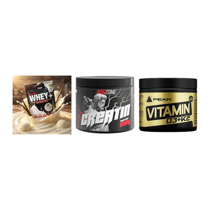 Einsteiger-Set: Sinob Honest + Big Zone Creatin + Peak Vitamin – alle enthaltenen Artikel