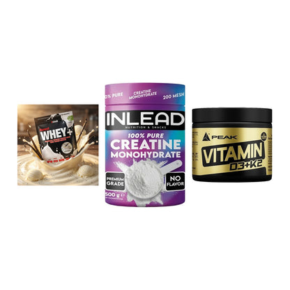 Einsteiger-Set: Sinob Honest + INLEAD Creatine + Peak Vitamin – alle enthaltenen Artikel