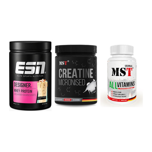 Einsteiger-Set: ESN Designer + MST Creatin + MST All Vitamins – alle enthaltenen Artikel