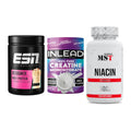 Einsteiger-Set: ESN Designer + INLEAD Creatine + MST Niacin – alle enthaltenen Artikel