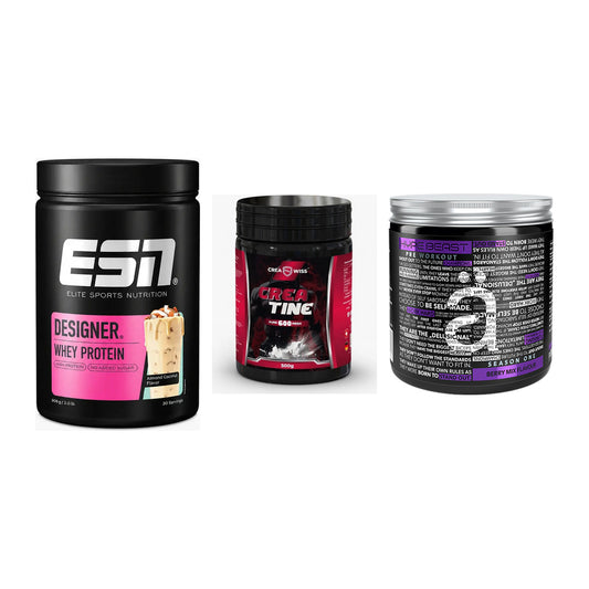 Einsteiger-Set: ESN Designer + CREASWISS + Nanosupps Hype – alle enthaltenen Artikel