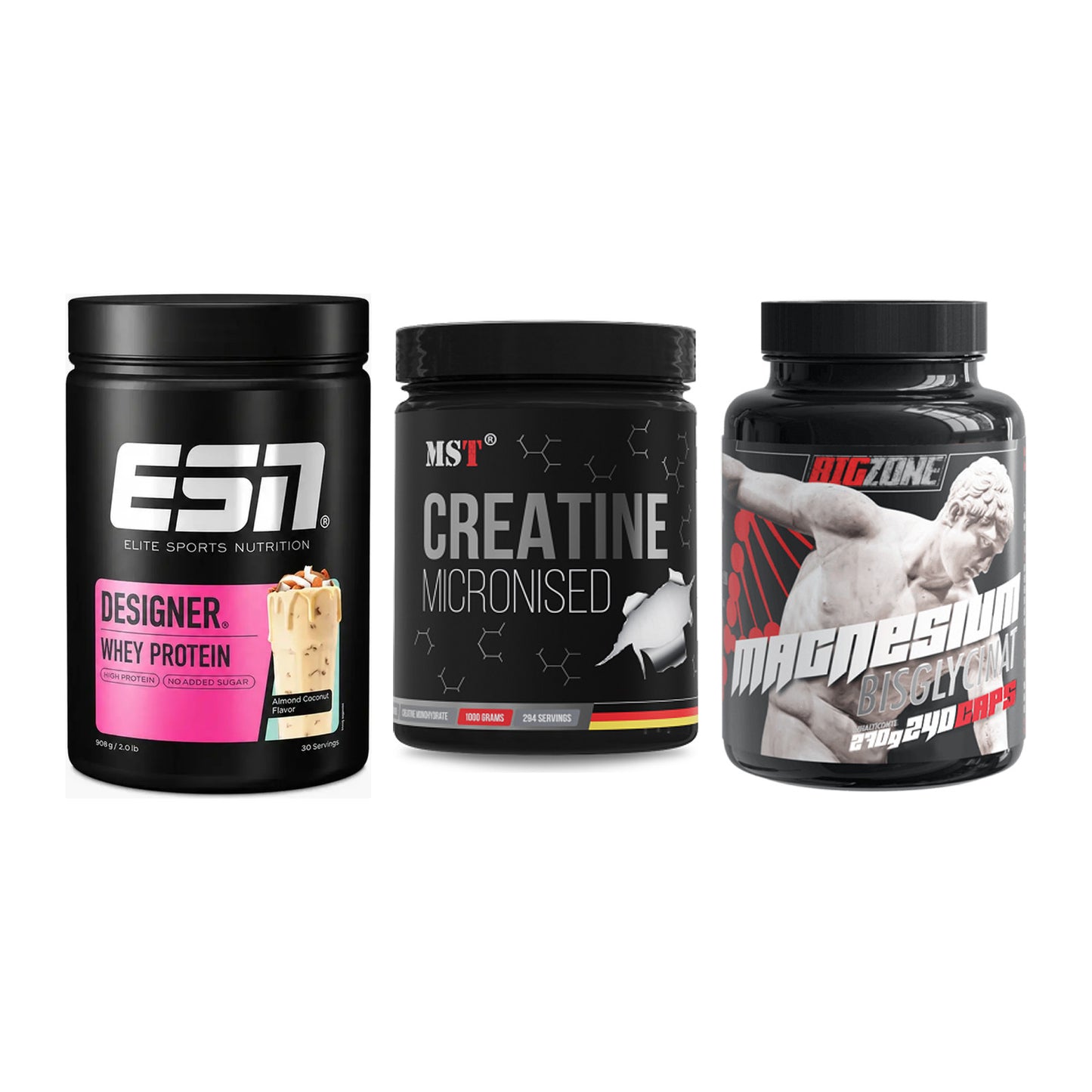 Einsteiger-Set: ESN Designer + MST Creatin + Big Zone Magnesi – alle enthaltenen Artikel