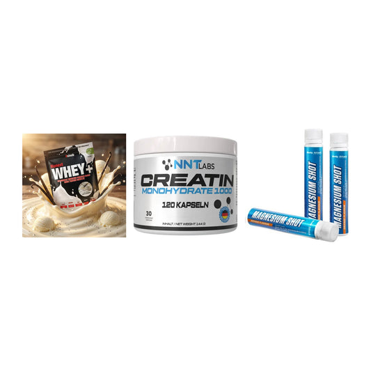 Einsteiger-Set: Sinob Honest + NNT Creatin 1000 + Body Attack – alle enthaltenen Artikel