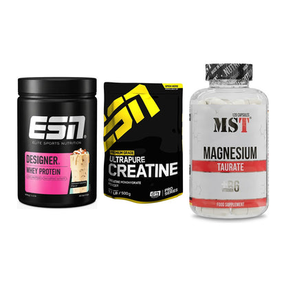 Einsteiger-Set: ESN Designer + ESN Ultrapure + MST Magnesium – alle enthaltenen Artikel