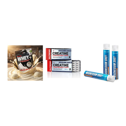 Einsteiger-Set: Sinob Honest + Nutrend Creatine + Body Attack – alle enthaltenen Artikel
