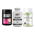 Einsteiger-Set: ESN Designer + MST Creatine HCL + Sinob Vitamin D3 – alle enthaltenen Artikel
