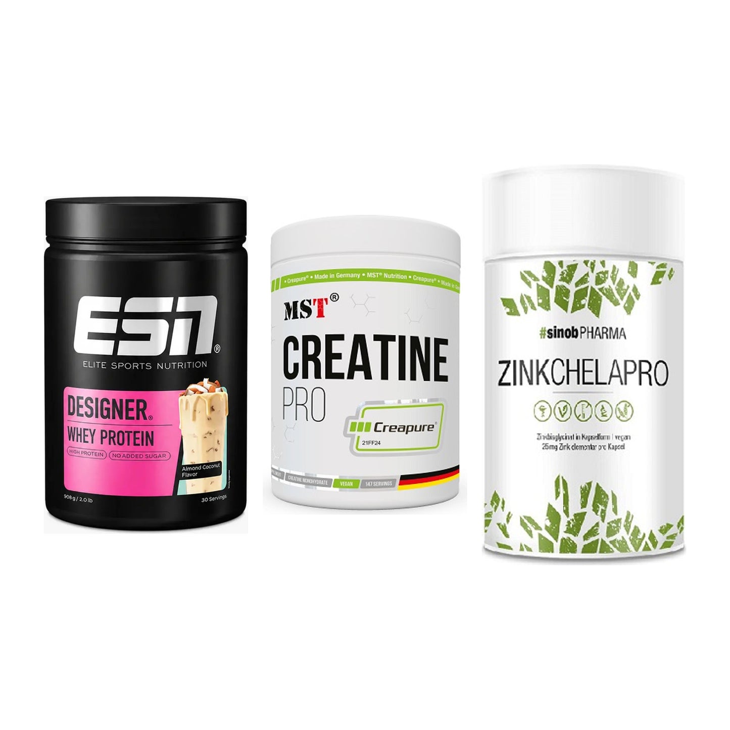 Einsteiger-Set: ESN Designer + MST Creatin Pro + Sinob Zink – alle enthaltenen Artikel