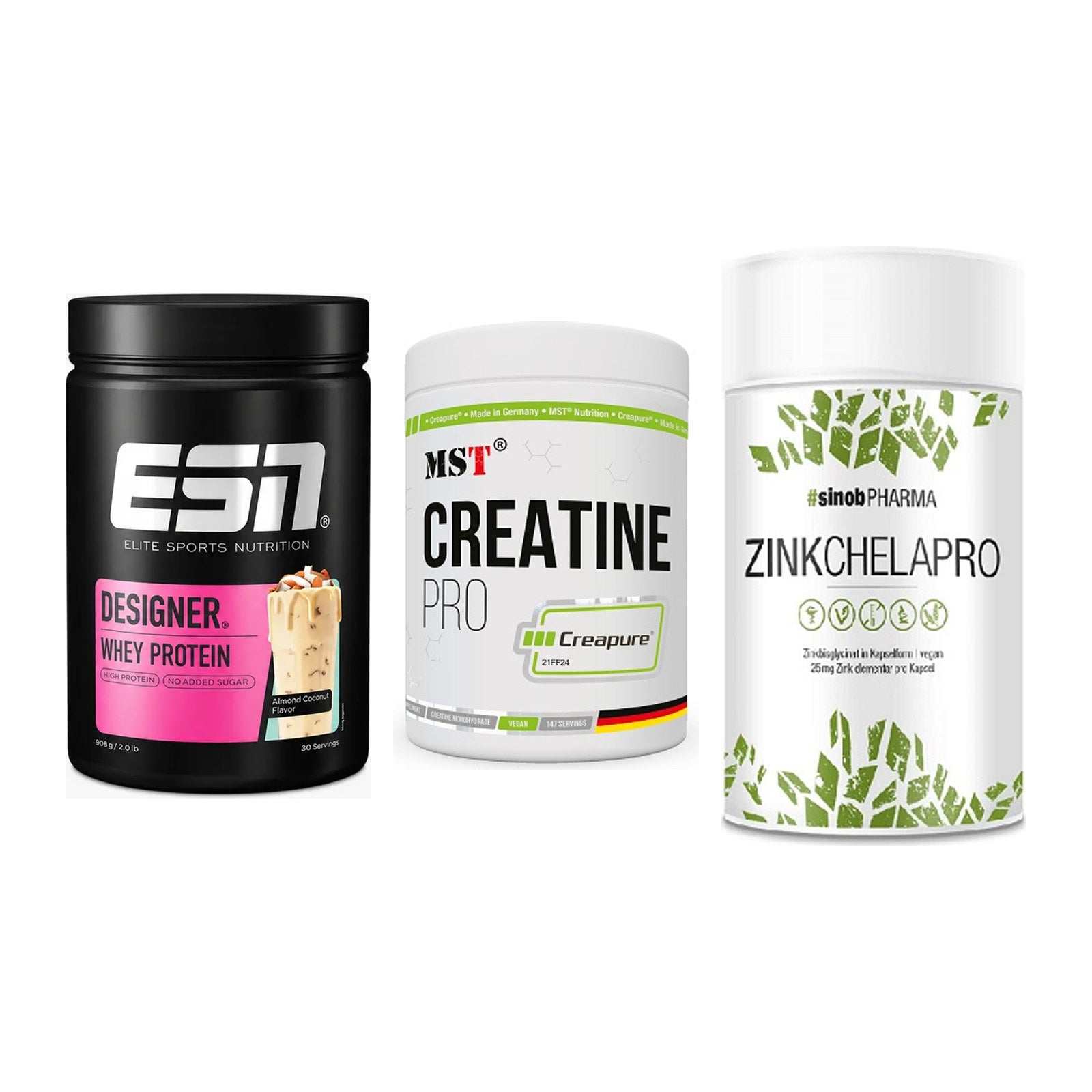 Einsteiger-Set: ESN Designer + MST Creatin Pro + Sinob Zink – alle enthaltenen Artikel