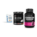 Einsteiger-Set: NNT Whey + MST Creatin + BioTech L-Carnit – alle enthaltenen Artikel