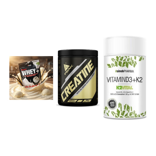Einsteiger-Set: Sinob Honest + Peak Creatin + Sinob Vitamin D3 – alle enthaltenen Artikel