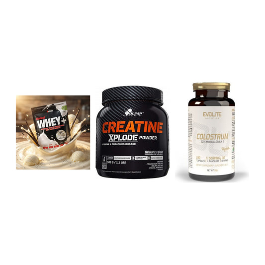 Einsteiger-Set: Sinob Honest + Olimp Creatine + Evolite Nutritio – alle enthaltenen Artikel