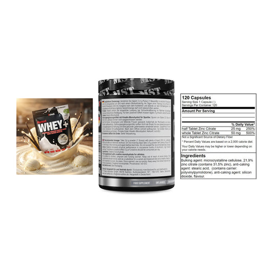 Einsteiger-Set: Sinob Honest + MST Creatin + GN Zinc Citrate – alle enthaltenen Artikel
