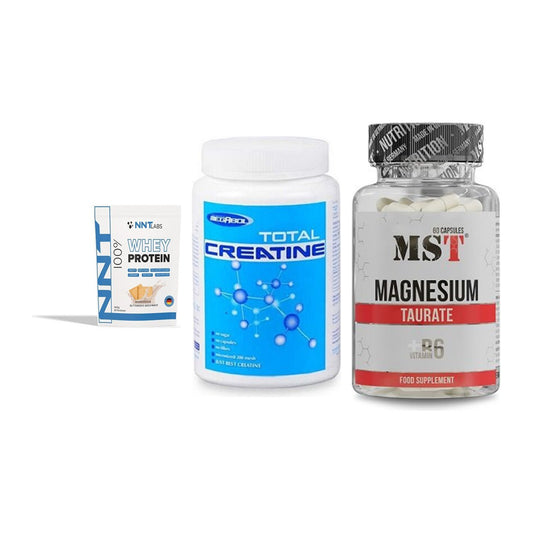 Einsteiger-Set: NNT Whey + Megabol Total + MST Magnesium – alle enthaltenen Artikel