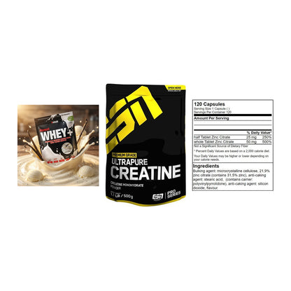 Einsteiger-Set: Sinob Honest + ESN Ultrapure + GN Zinc Citrate – alle enthaltenen Artikel