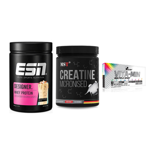 Einsteiger-Set: ESN Designer + MST Creatin + Olimp Vita-Min – alle enthaltenen Artikel