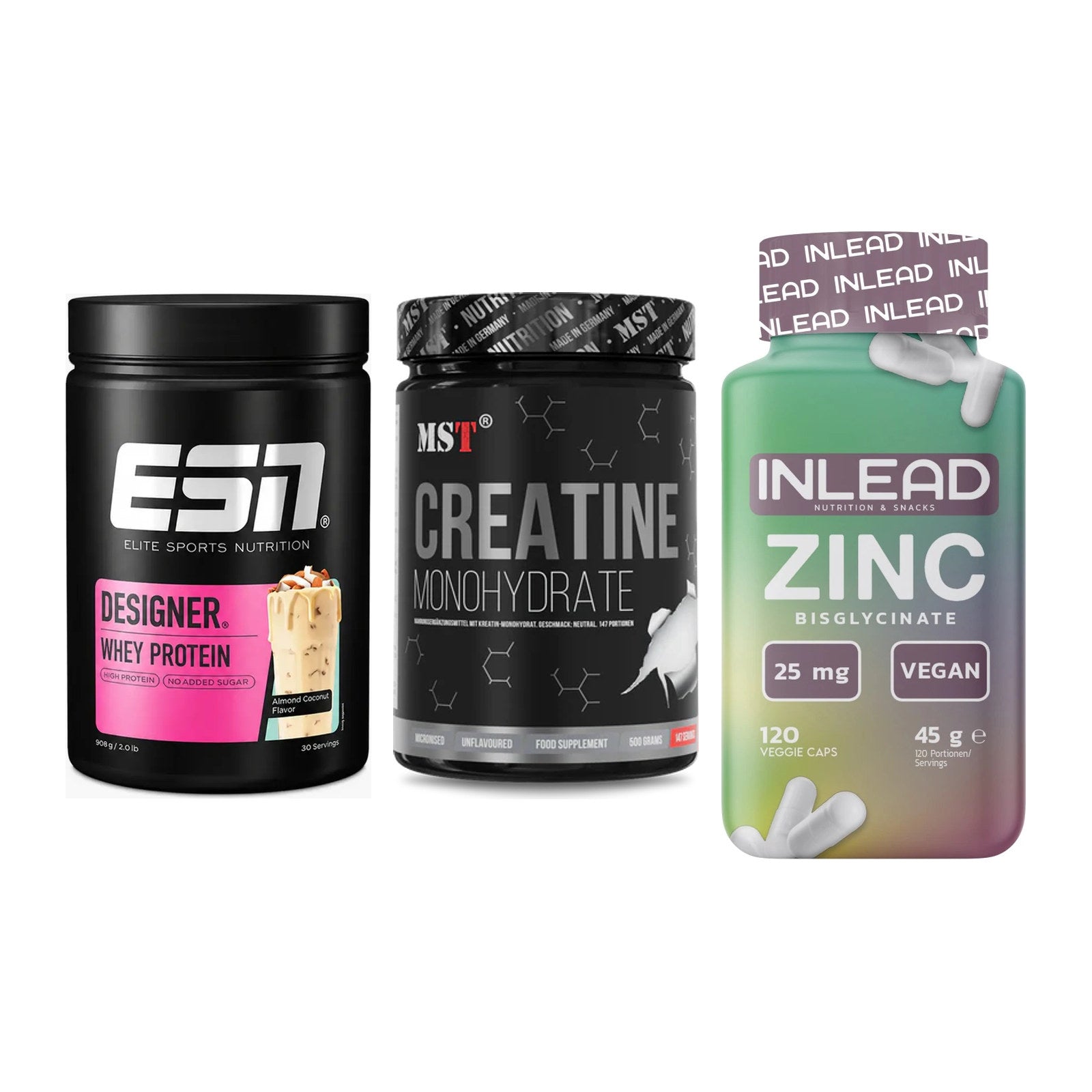 Einsteiger-Set: ESN Designer + MST Creatin + INLEAD Zink – alle enthaltenen Artikel