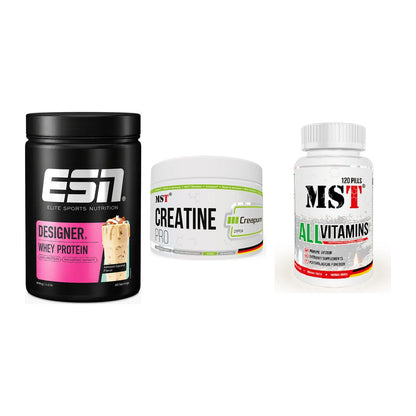 Einsteiger-Set: ESN Designer + MST Creatin Pro + MST All Vitamins – alle enthaltenen Artikel