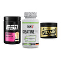 Einsteiger-Set: ESN Designer + MST Creatine Pro + Peak Vitamin – alle enthaltenen Artikel
