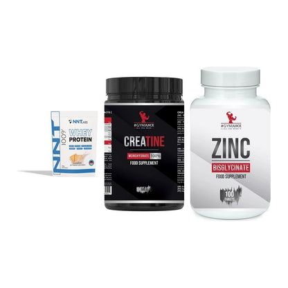 Einsteiger-Set: NNT Whey + #GYMJUICE + #GYMJUICE ZINC – alle enthaltenen Artikel
