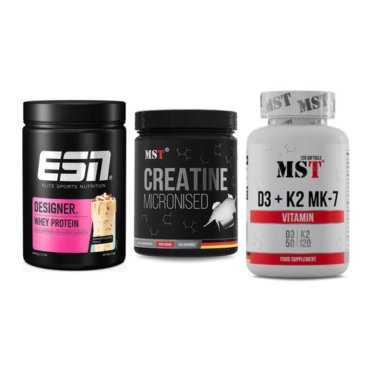 Einsteiger-Set: ESN Designer + MST Creatin + MST Vitamin D3 – alle enthaltenen Artikel