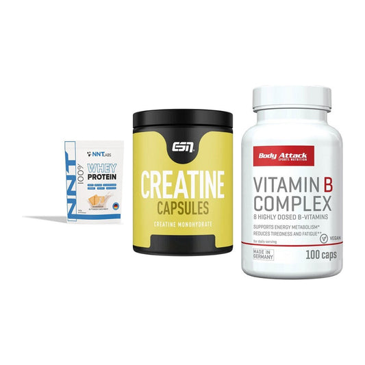 Einsteiger-Set: NNT Whey + ESN Ultrapure + Body Attack – alle enthaltenen Artikel