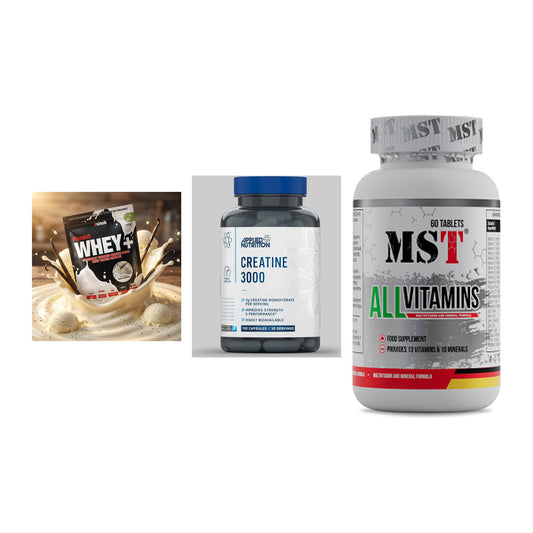 Einsteiger-Set: Sinob Honest + Applied Nutritio + MST All Vitamins – alle enthaltenen Artikel