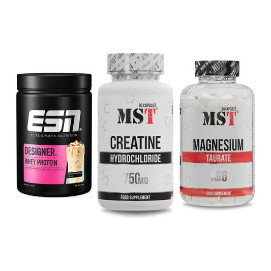 Einsteiger-Set: ESN Designer + MST Creatin HCL + MST Magnesium – alle enthaltenen Artikel