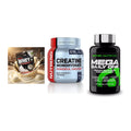Einsteiger-Set: Sinob Honest + Nutrend Creatine + Scitec Mega – alle enthaltenen Artikel