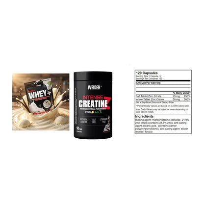 Einsteiger-Set: Sinob Honest + Weider Intense + GN Zinc Citrate – alle enthaltenen Artikel