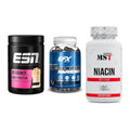 Einsteiger-Set: ESN Designer + EFX Kre-Alkalyn + MST Niacin – alle enthaltenen Artikel