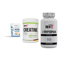 Einsteiger-Set: NNT Whey + MST Creatin Pro + MST Tryptophan – alle enthaltenen Artikel