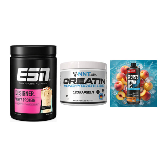 Einsteiger-Set: ESN Designer + NNT Creatin 1000 + Body Attack – alle enthaltenen Artikel