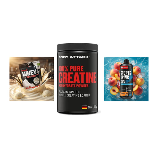Einsteiger-Set: Sinob Honest + Body Attack 100% + Body Attack – alle enthaltenen Artikel