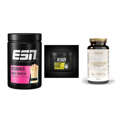 Einsteiger-Set: ESN Designer + ESN Ultrapure + Evolite Nutritio – alle enthaltenen Artikel