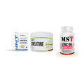 Einsteiger-Set: NNT Whey + MST Creatin Pro + MST Zinc – alle enthaltenen Artikel