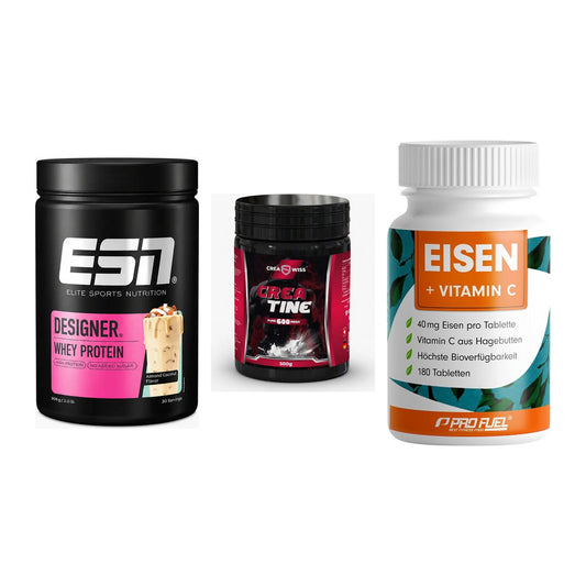 Einsteiger-Set: ESN Designer + CREASWISS + ProFuel EISEN – alle enthaltenen Artikel